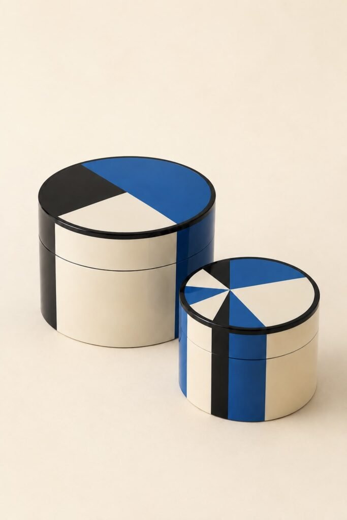 Dual Cylinder Antique box